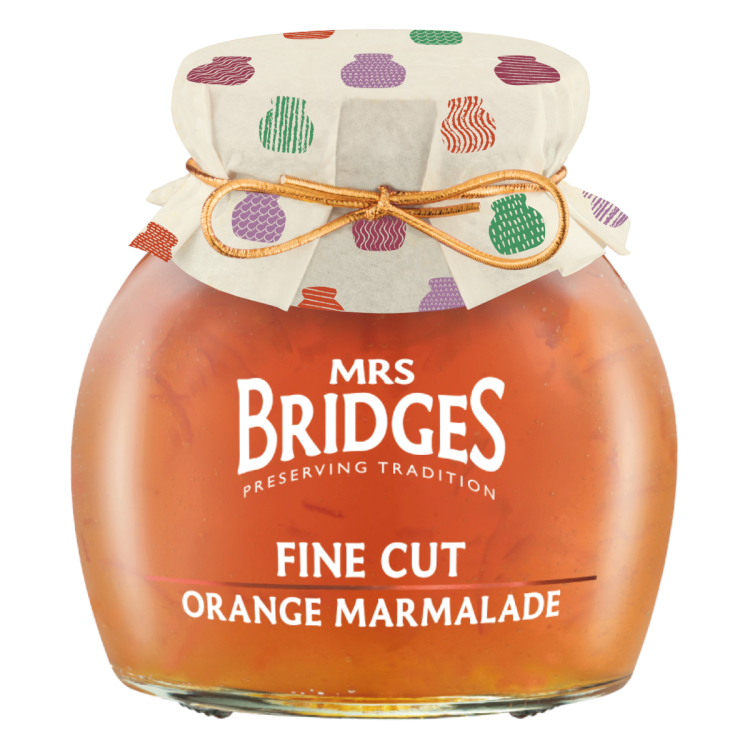Mrs Bridges – Fine Cut Orange Marmalade 340g