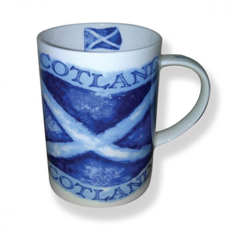 Bone China Tasse Saltire