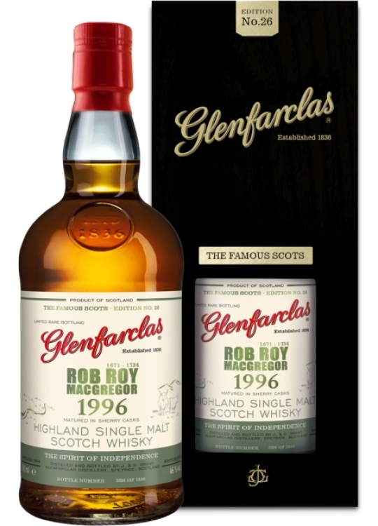 Glenfarclas1996/2024 The Famous Scots Edition No. 26 Rob Roy MacGregor