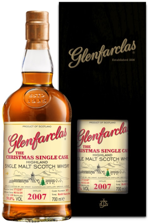 Glenfarclas The Christmas Single Cask Vintage 2007