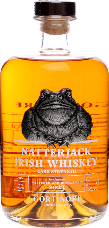 Natterjack Irish Whiskey Cask Strength 63 % Vo