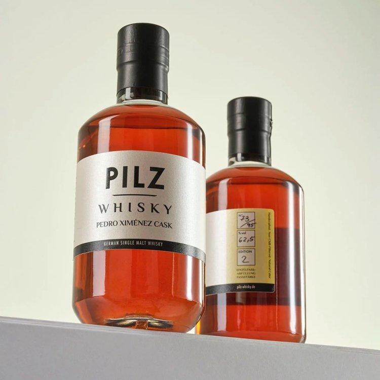 Preview: Pilz Whisky Pedro Ximénez Einzelfassabfüllung - Deutscher Single Malt Whisky
