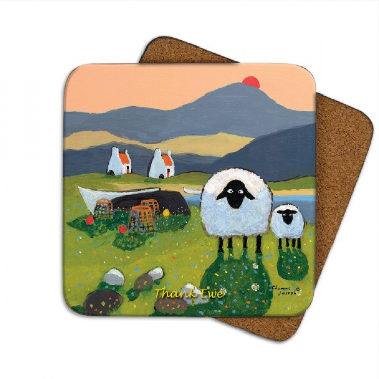 Coaster Thank Ewe