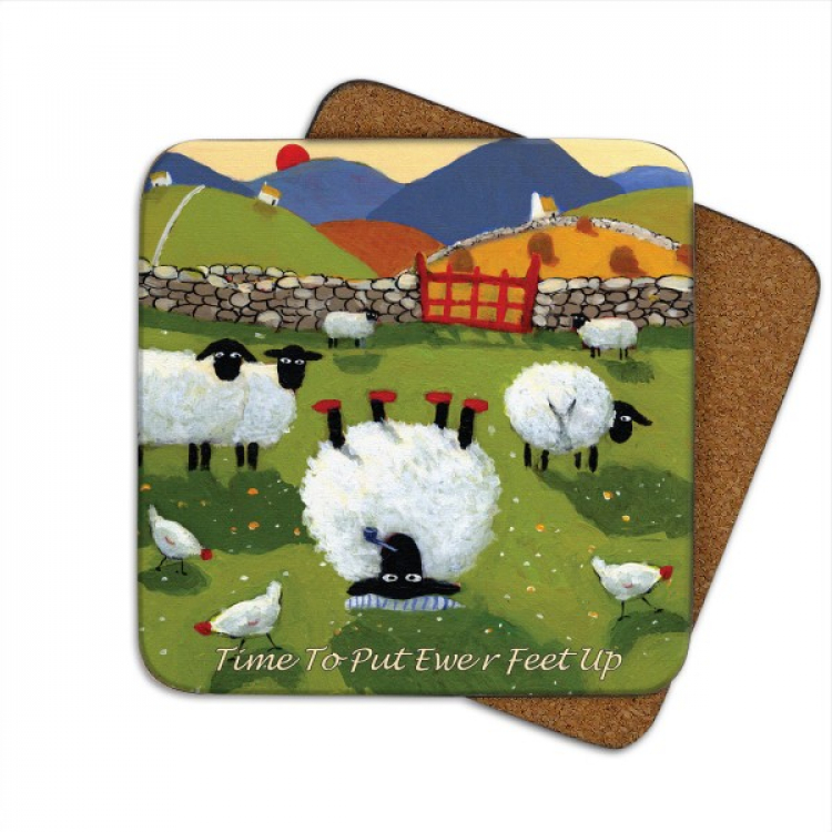 Coaster Time To Put Ewe´r Feet Up