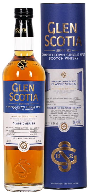 Glen Scotia Classic Series Vintage 2017 PX Hogshead Finish
