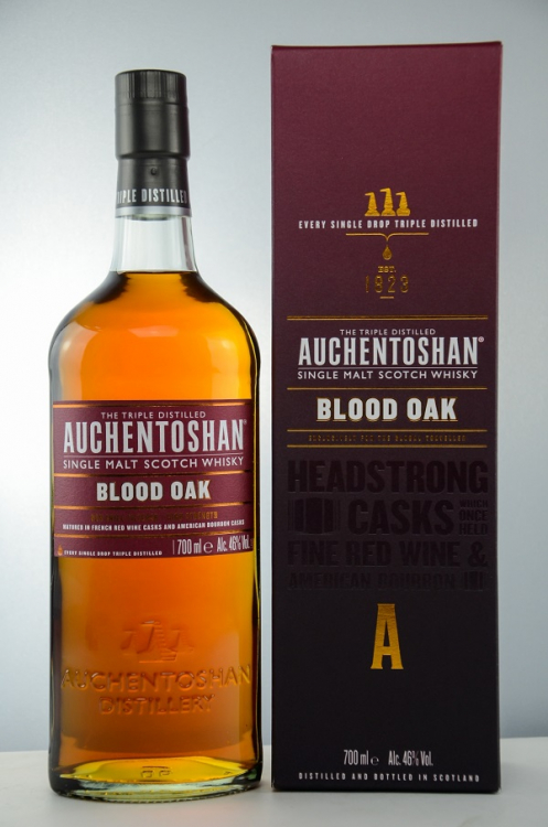 Auchentoshan Blood Oak 1ltr Flasche