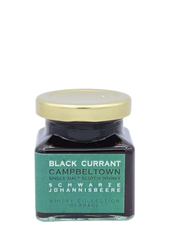 Schwarze Johannisbeere Marmelade mit Whisky, 150g