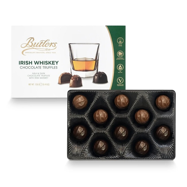 Butlers Irish Whiskey Chocolate Truffles 125g