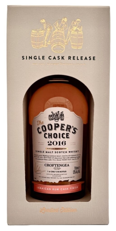 Croftengea Cooper's Choice 2016 Jamaican Rum Finish