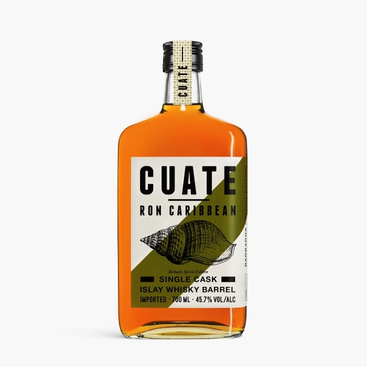 Cuate Ron Caribbean Single Cask Islay Whisky Barrel 200ml