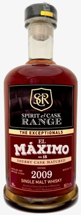 El Maximo 2009 No. 15 Spirit & Cask Range The Exceptionals