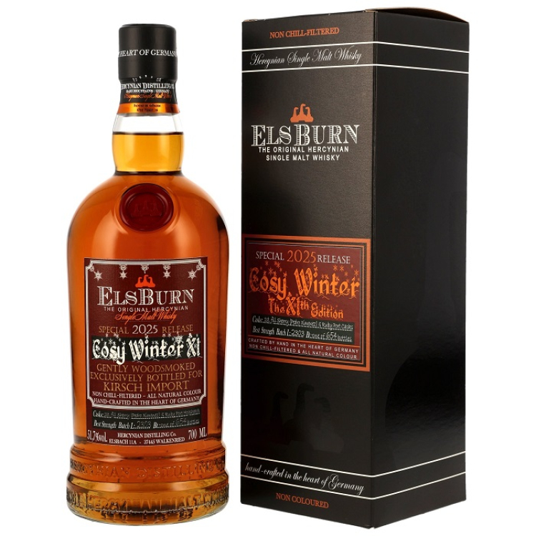 Elsburn Cosy Winter XI 2025 Release – Hercynian Single Malt Whisky