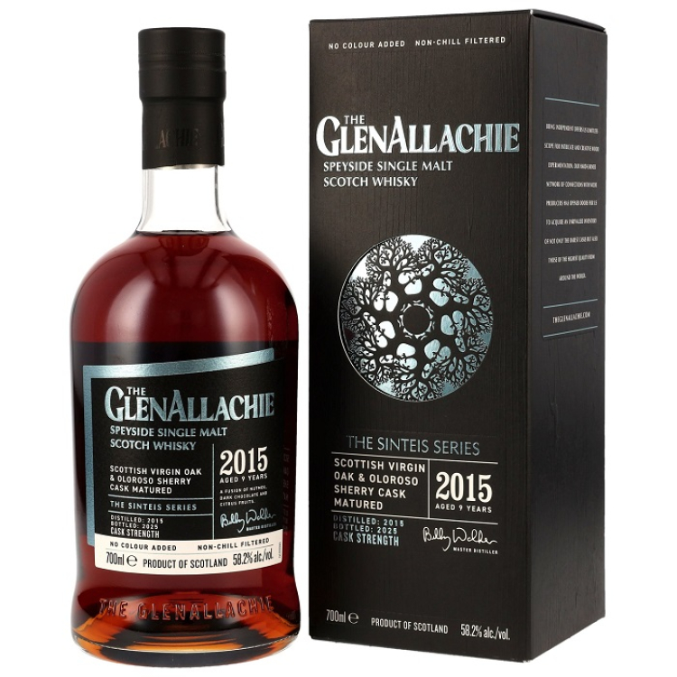 Glenallachie 2015/2025 – Scottish Virgin Oak & Oloroso Sherry Casks Sinteis Series Part II