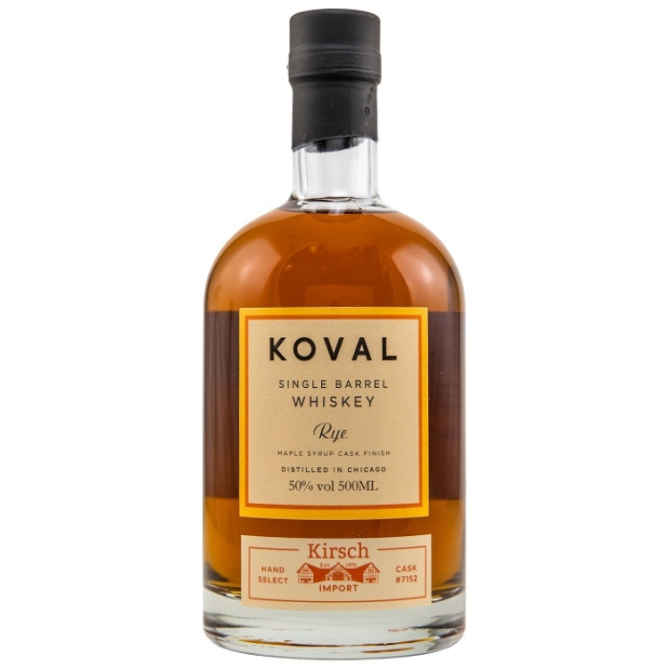 Koval Rye Whiskey – Maple Syrup Cask Finish #7152