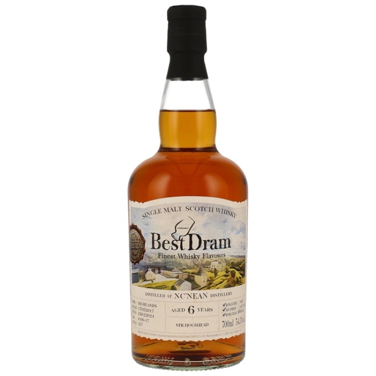 Nc'nean 2017/2024 STR Hogshead - Best Dram