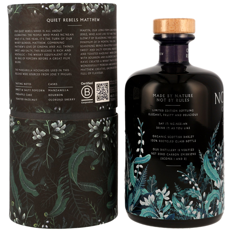 Preview: Nc'nean Organic Single Malt Whisky - Quiet Rebels Matthew