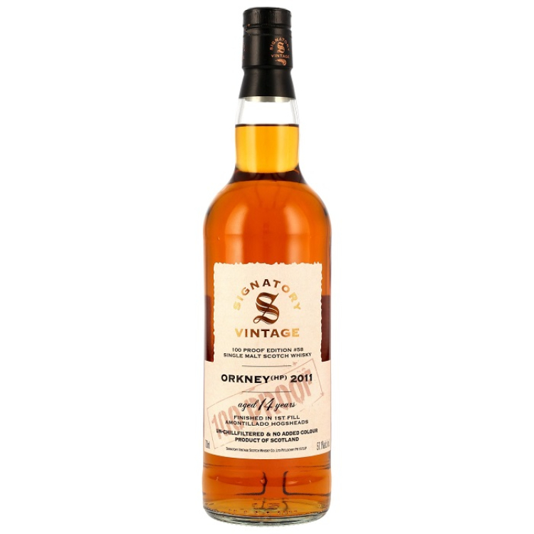Orkney (HP) 2011/2025 Signatory Vintage 100 Proof Edition #58
