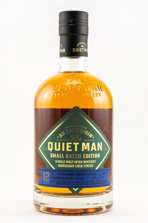 The Quiet Man 12 Jahre Small Batch Bordeaux Cask Finish