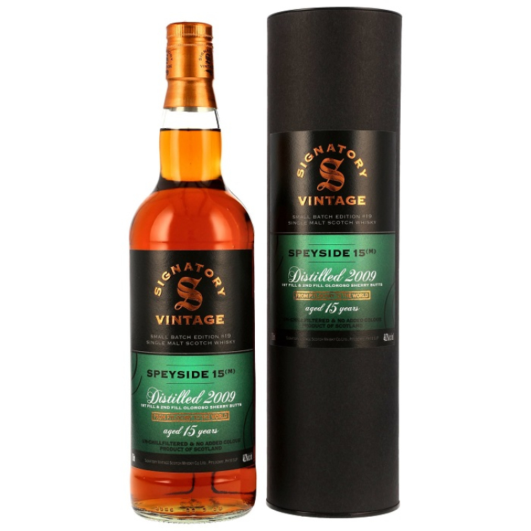 Secret Speyside (M) 2009/2025 Signatory Vintage Small Batch Edition #19