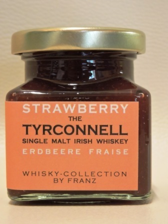 Erdbeer Marmelade mit Tyrconnell Irish Whiskey, 150g