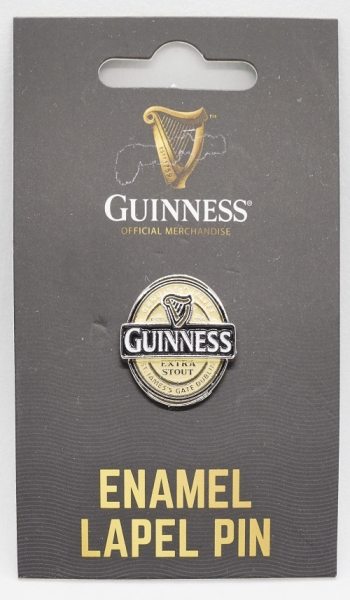 Guinness Ansteck Pin Label