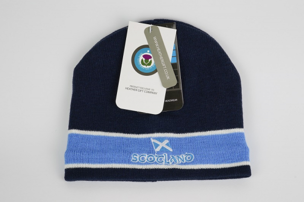 Beanie Hat Scotland Saltire