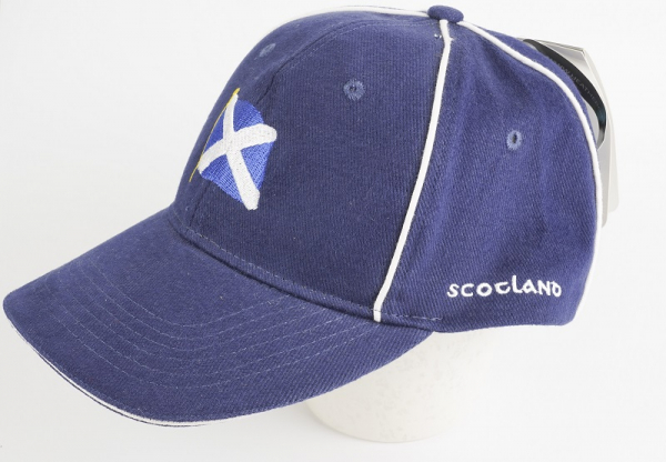 Baseball Cap Saltire Navy