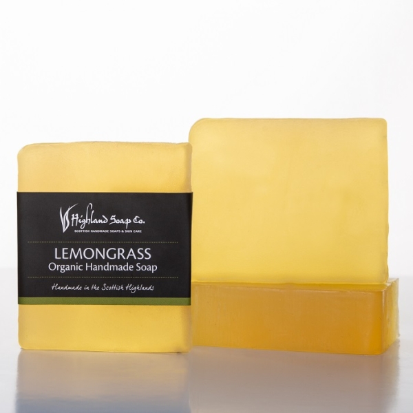 The Highland Soap Company Lemongrass Organic Handmade Soap