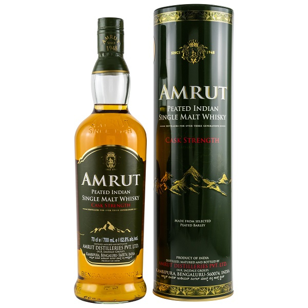 Amrut Peated Cask Strength - Indien