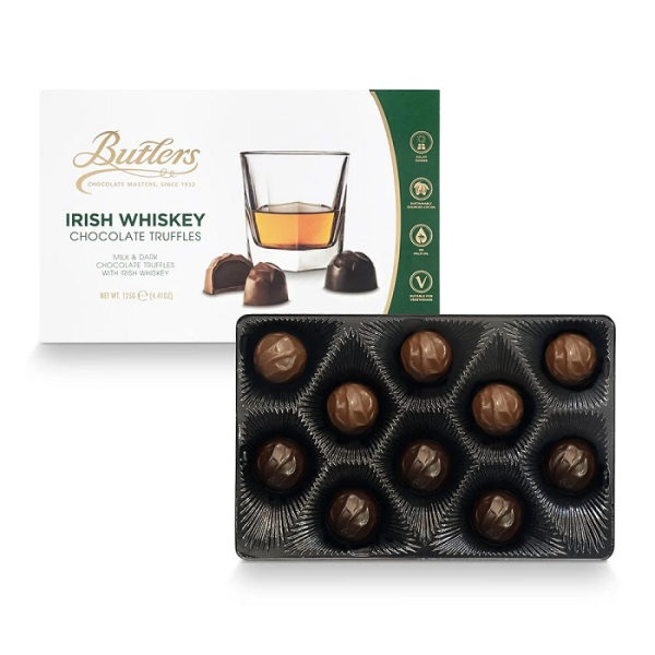 Butlers Irish Whiskey Chocolate Truffles 125g