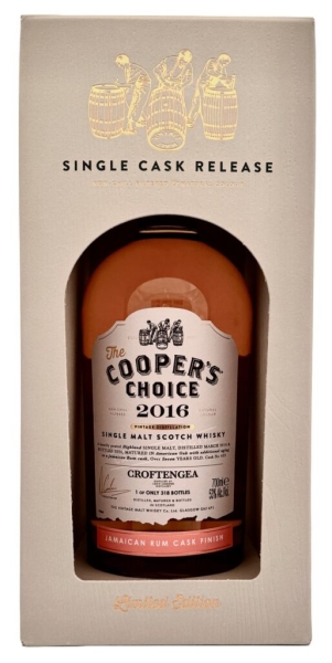 Croftengea Cooper's Choice 2016 Jamaican Rum Finish