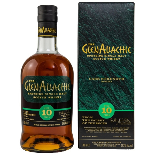 GlenAllachie 10 Jahre Cask Strength Batch 8