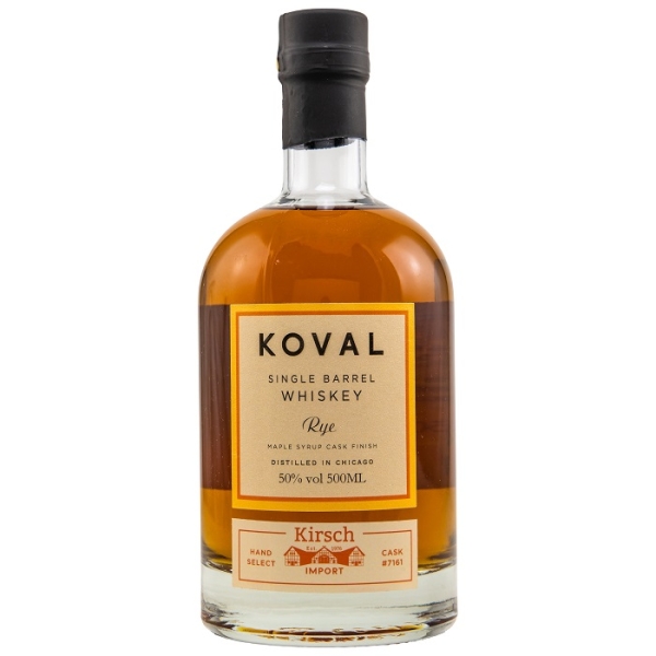Koval Rye Whiskey – Maple Syrup Cask Finish #7161