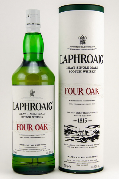 Laphroaig Four Oak 1ltr. Flasche