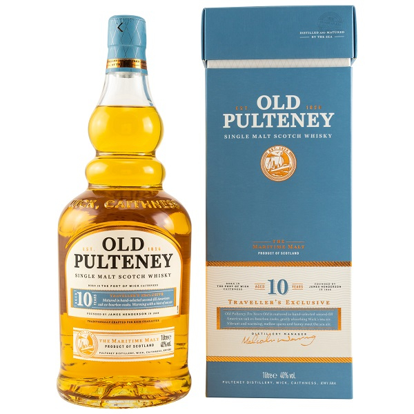 Old Pulteney 10 Jahre 1ltr. Flasche