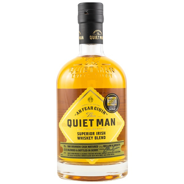 The Quiet Man Superior Irish Whiskey Blend