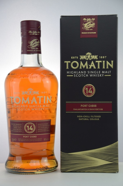 Tomatin 14 Jahre Port Wood Finish